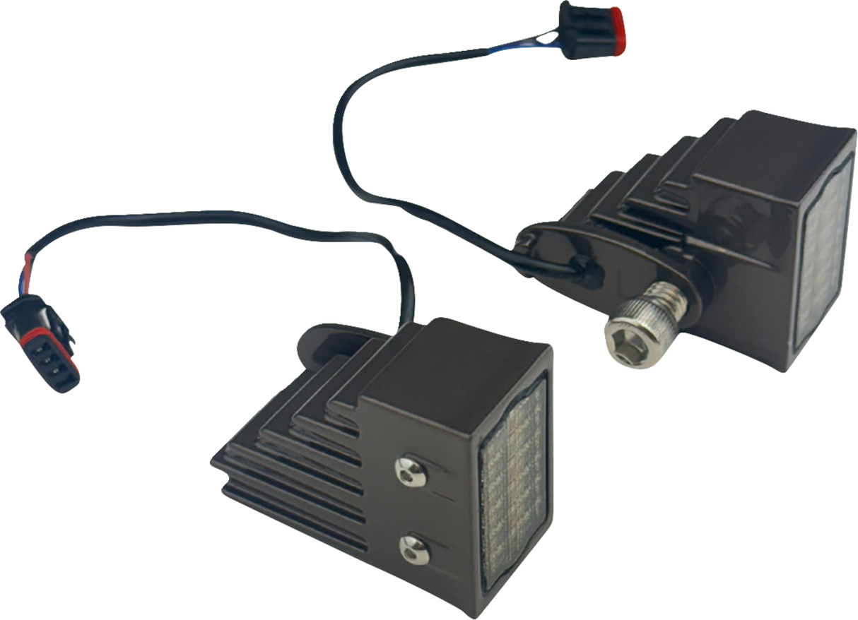 LED Turn Signals - Front - Dark Bronze 2022 - 2025