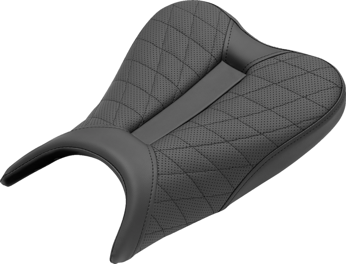 Track Seat - Lattice Stitch - Black - Ninja 400 \'18-\'22 2018 - 2022