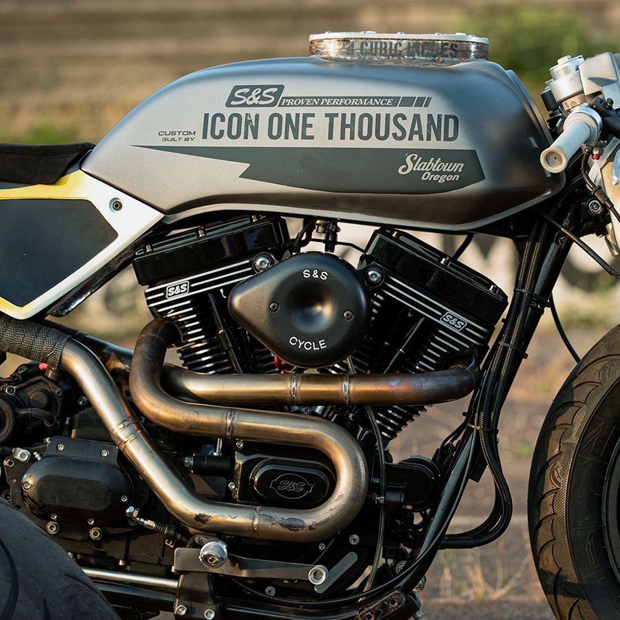 T124 Long Block Engine - Black - Touring 2007 - 2016