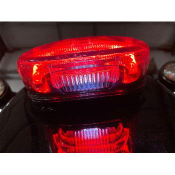 CUSTOM DYNAMICS  2010-1409 ProBeam® Low Profile LED Taillight with Bottom Window Taillight - Smoke