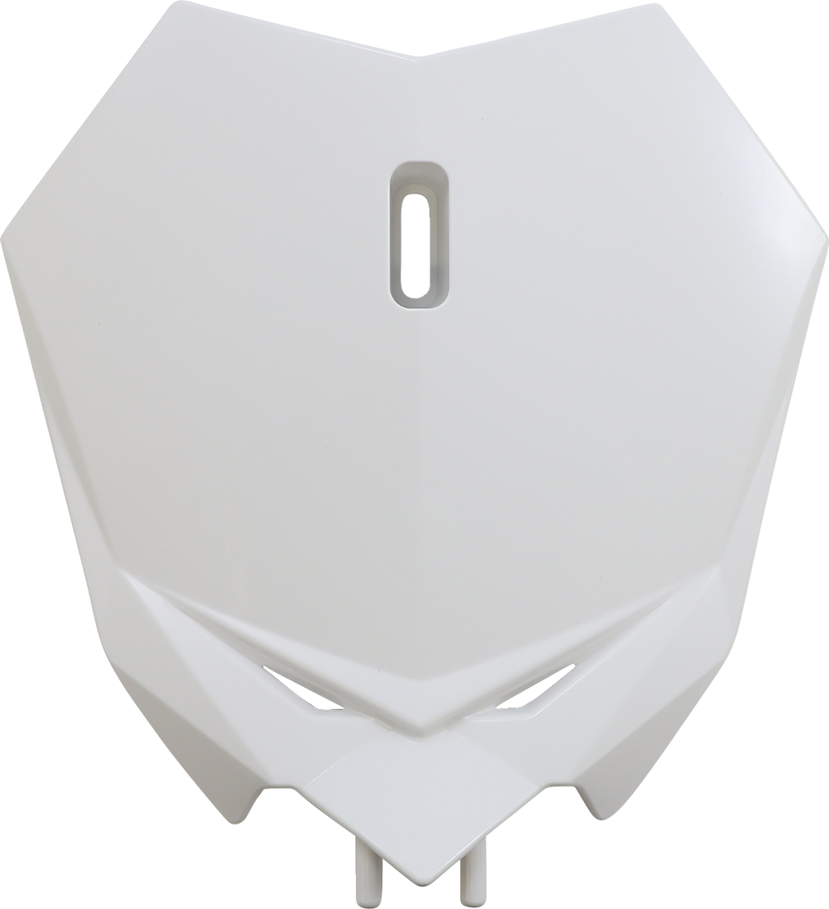 Front Number Plate - White 2021 - 2023