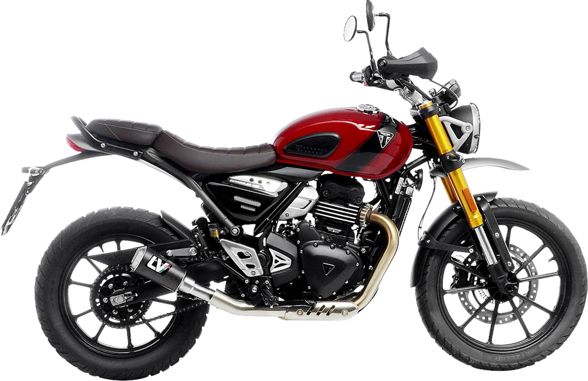 LV-10 Slip-On Muffler - Carbon Fiber - Scrambler/Speed 400 2024 - 2025