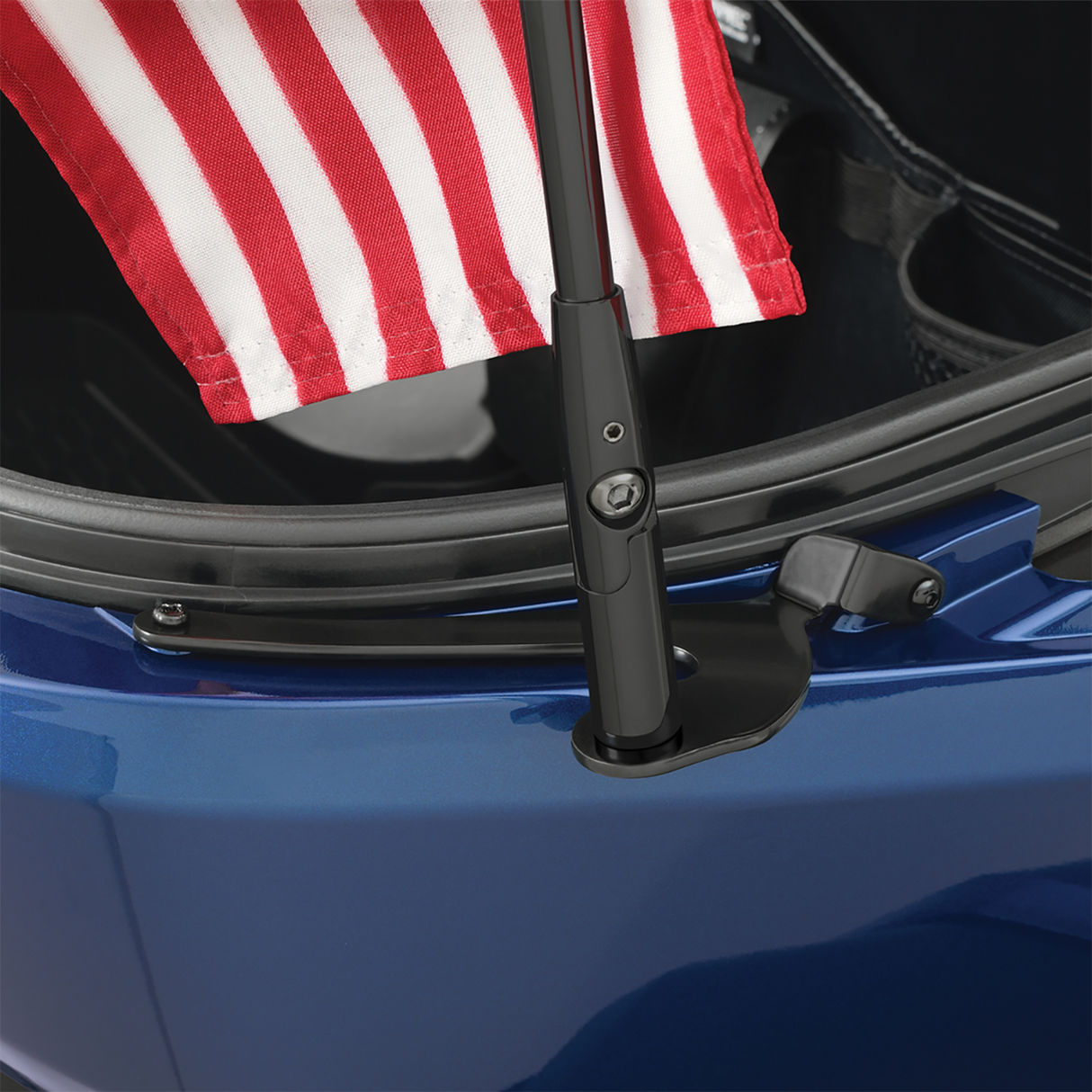 Folding Flag Pole - Right - Black - Can-Am RT/F3 2017 - 2024