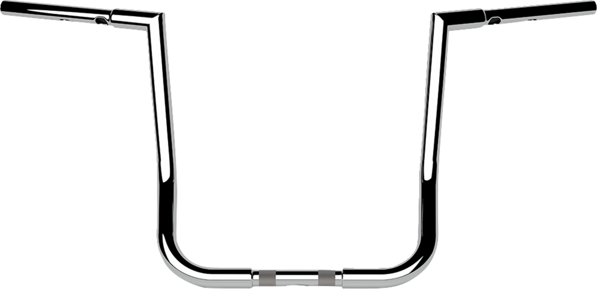 1-1/4\" Twin Peaks Touring Handlebar - 16\" - Chrome 2023 - 2024