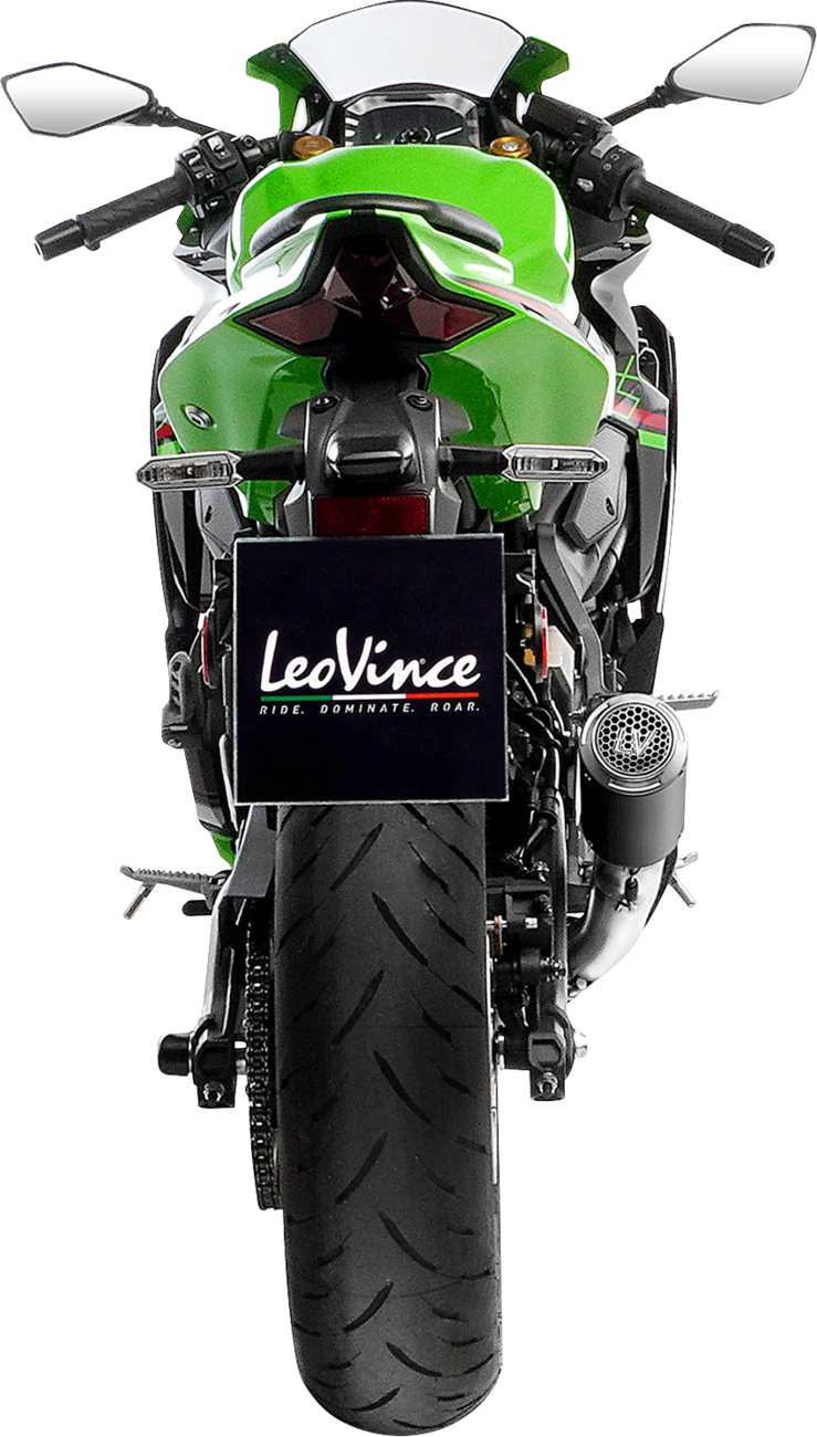 LV Corsa S Black Edition Slip-On Muffler - Kawasaki ZX-4R/RR 2024 - 2025