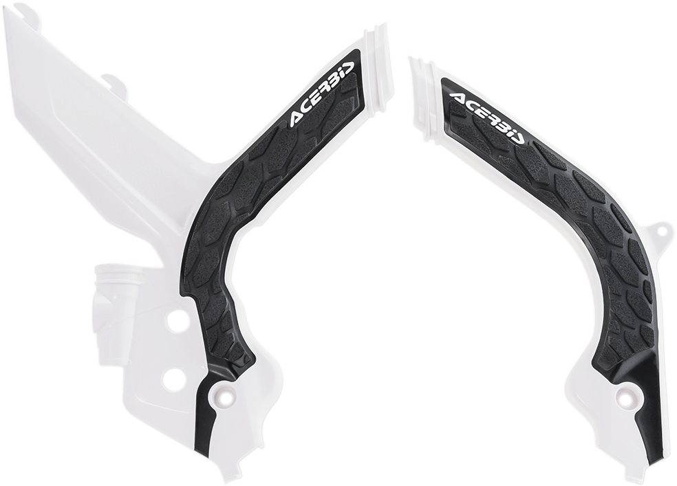 X-Grip Frame Guards - White/Black - KTM 2020 - 2023