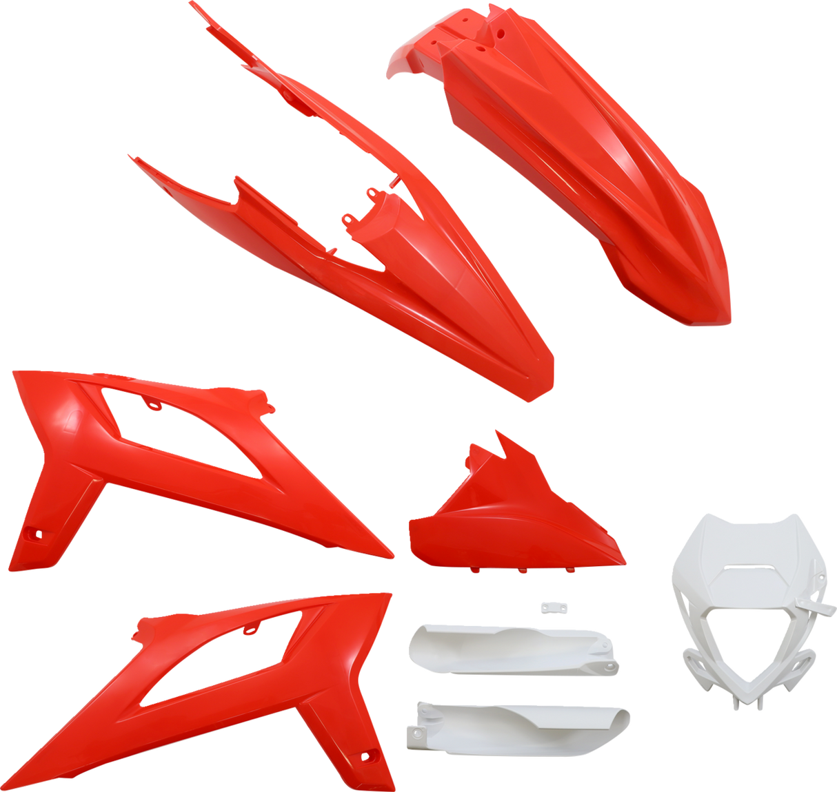 Full Replacement Body Kit - OEM Red/ White 2020 - 2022