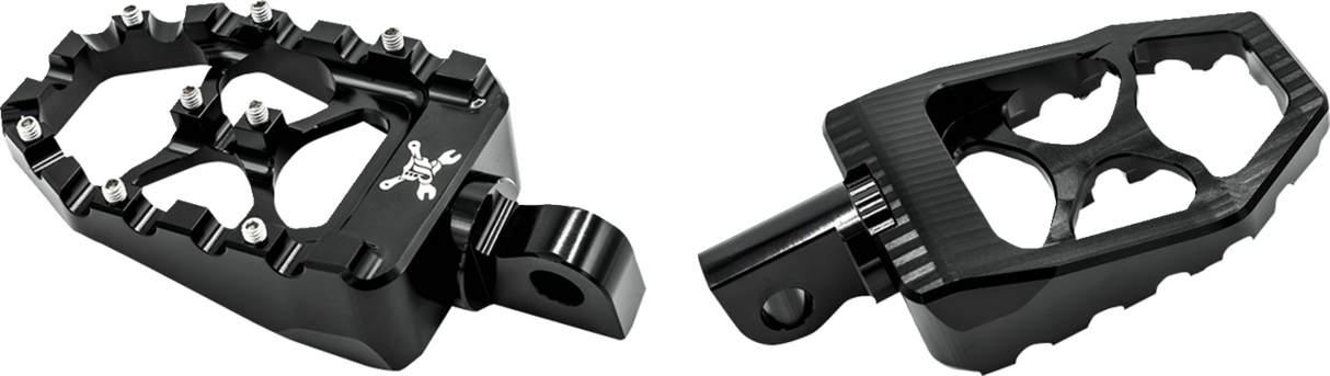 MX Evolution Driver Pegs - Black - Sportster/Dyna 1997 - 2022