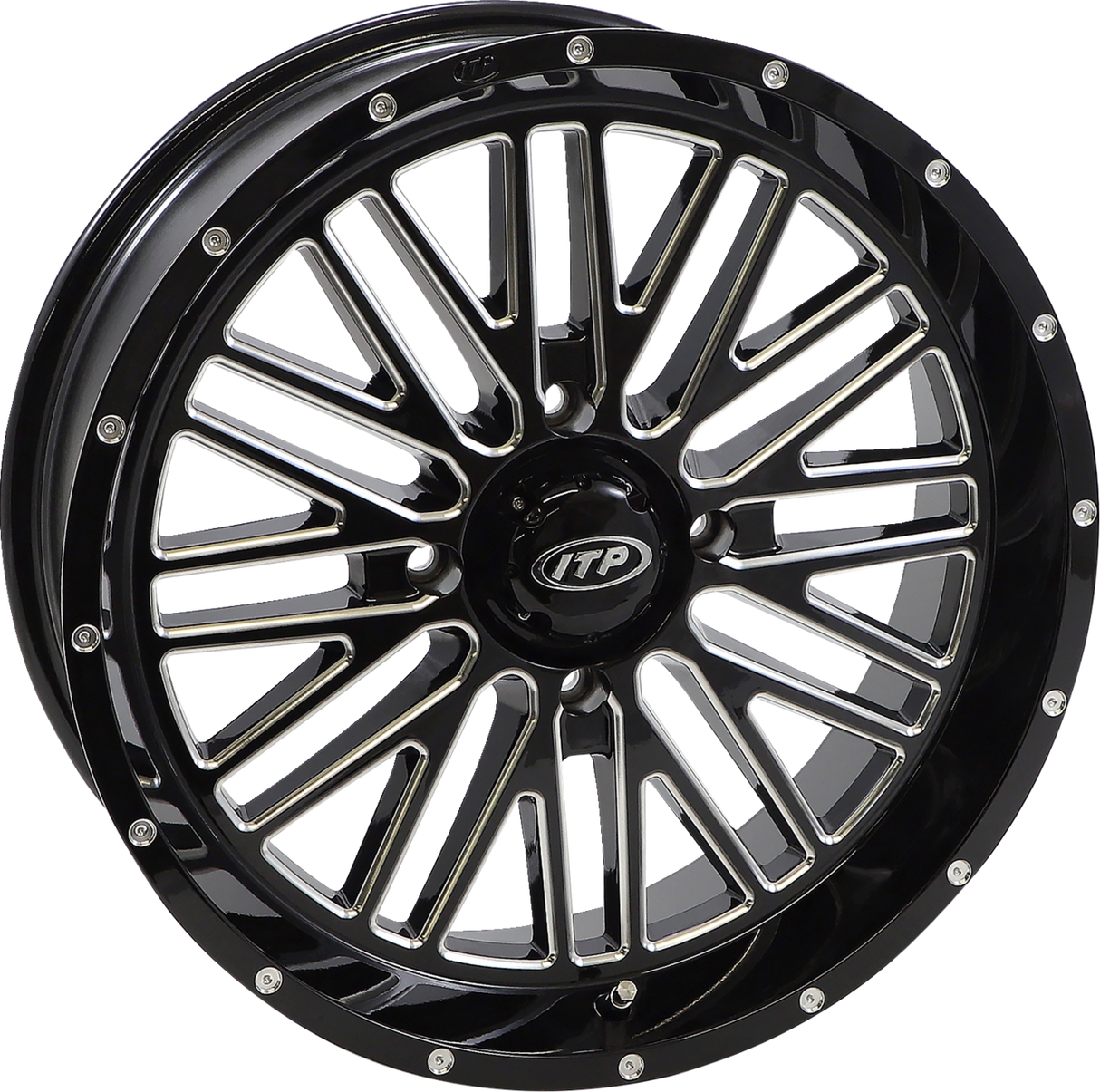 Wheel - Momentum - Front/Rear - Black/Milled - 18x6.5 - 4/137 - 4+2.5 (+10 mm) 2011 - 2023