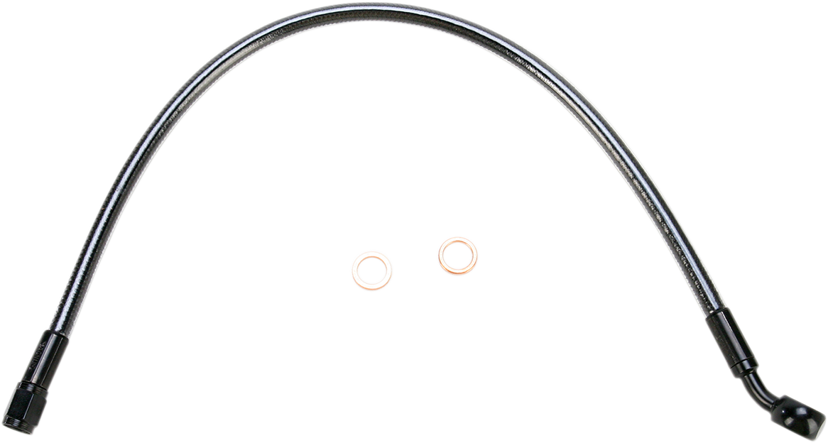 Brake Line - 10mm-35° - 17\" - Black Pearl 1999 - 2013
