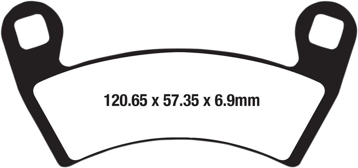 Sintered \"R\" Brake Pads 2012 - 2020