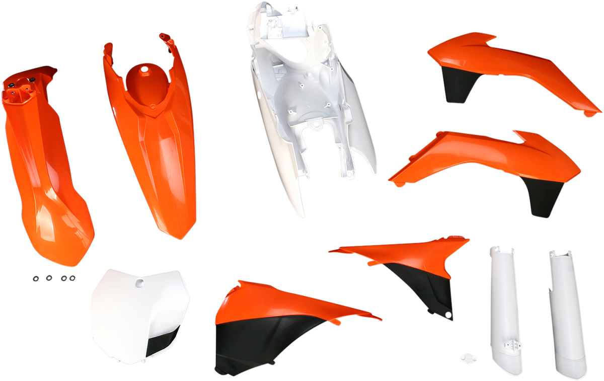 Full Replacement Body Kit - OEM \'13 Orange/White/Black 2012 - 2014