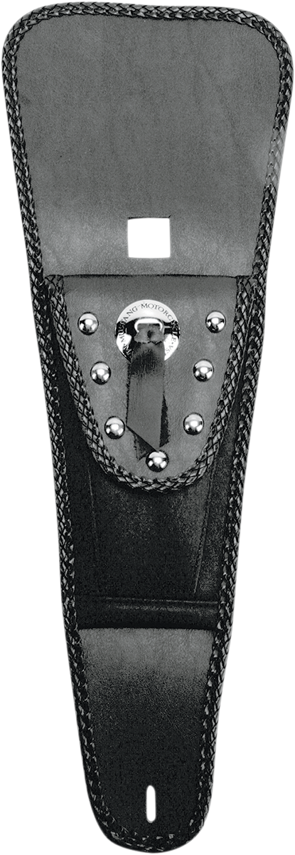 Pouch Tank Bib - Studded - Black - Suzuki 2001 - 2008