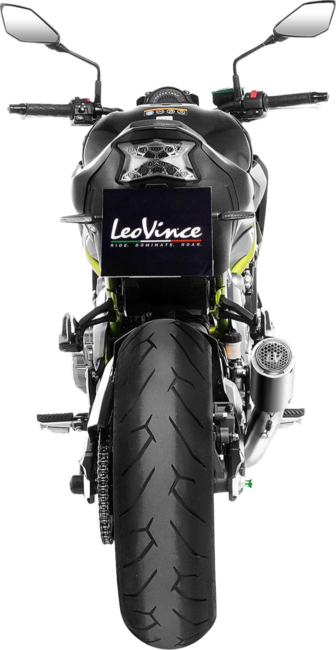 LV Corsa S Slip-On Muffler - Titanium - Kawasaki Z 900 2017 - 2024