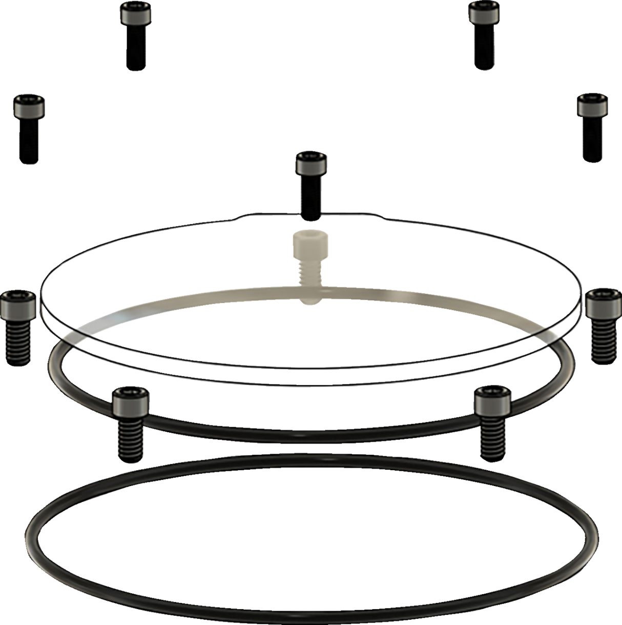 Assault Derby Cover Repair Kit - Big Twin 1999 - 2018