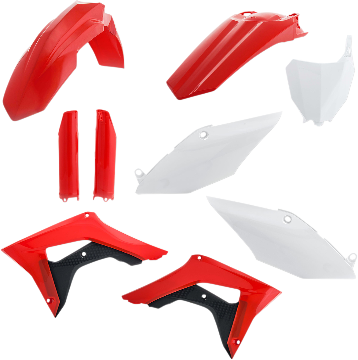 Full Replacement Body Kit - OEM \'17 Red/White/Black 2017 - 2018