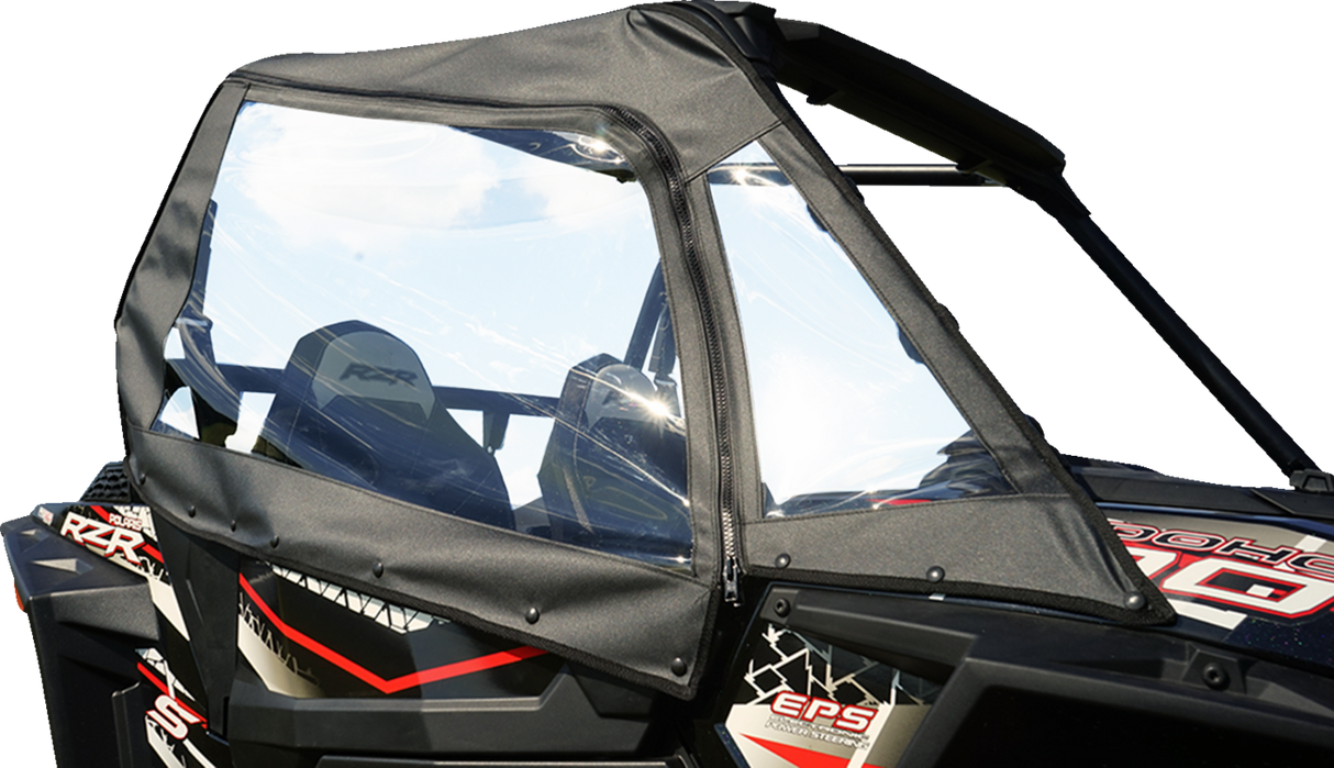 Soft Enclosure - Upper - Black - RZR 2014 - 2023