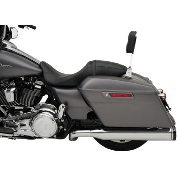 KHROME WERKS 1800-2175 2-into-2 Dominator Exhaust System with 4-1/2" Mufflers - Chrome - FL