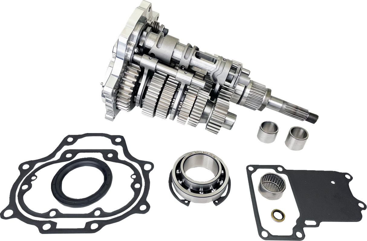 Fat 6 Super Gear Kit - Polished - Twin Cam 2006 - 2017