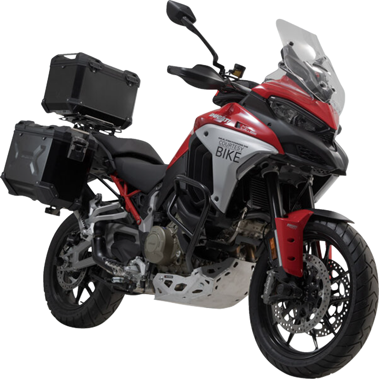 Adventure Luggage System - Black - Ducati Multistrada V4 \'21-\'24 2021 - 2024