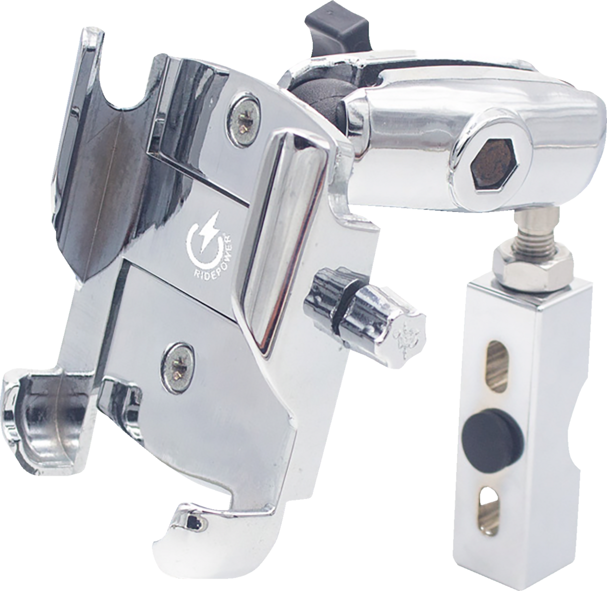 Metal Phone Mount - Large - Perch Mount - Chrome 1980 - 2017