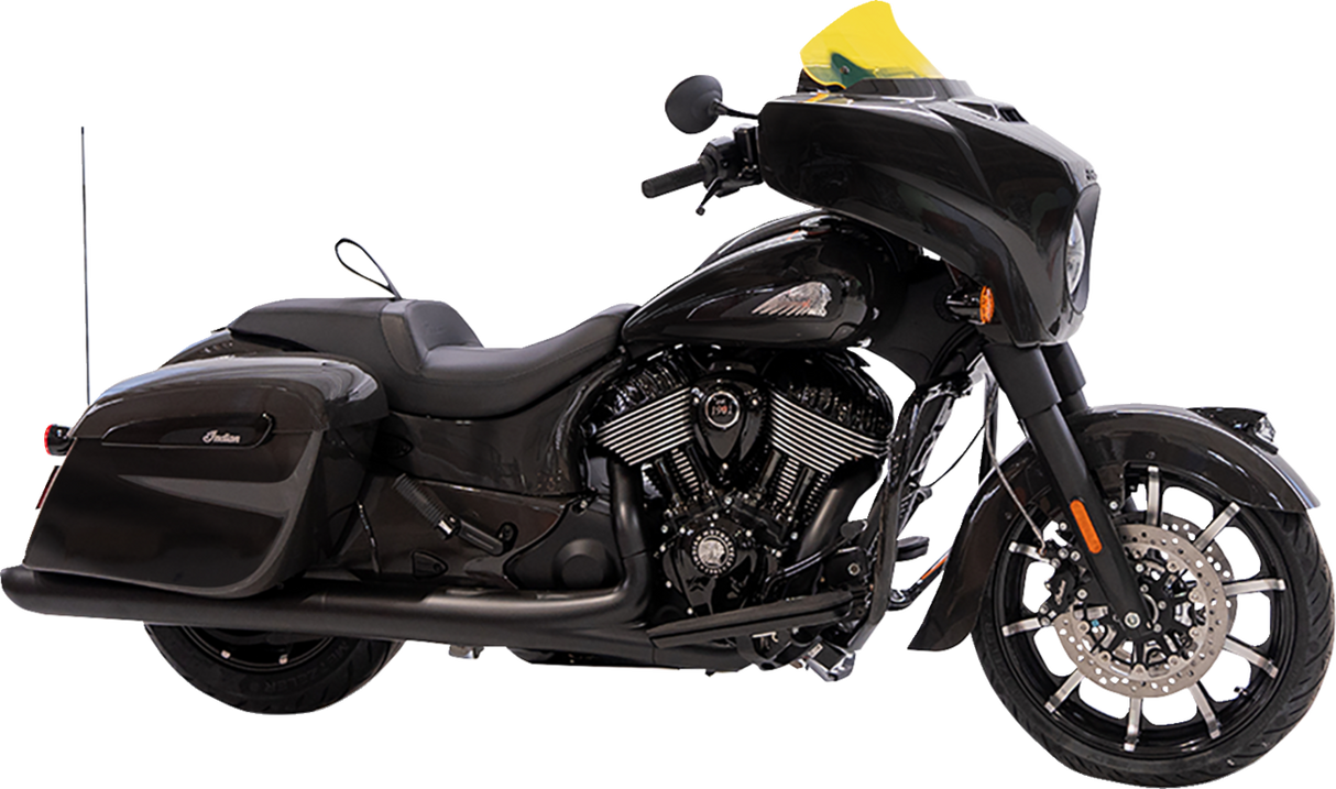 Kolor Flare™ Windshield - 10\" - Yellow Ice 2014 - 2024