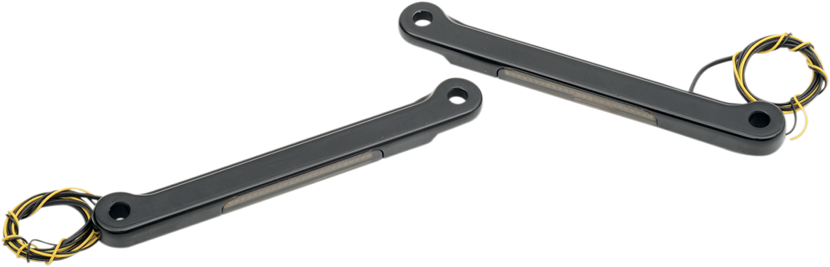 LED Front Signal Light - FLHR - Black/Smoke 1999 - 2020