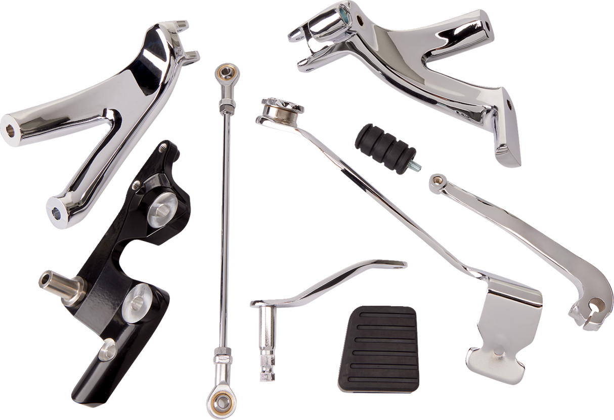Forward Control Kit - Chrome - FL/FX 2018 - 2023