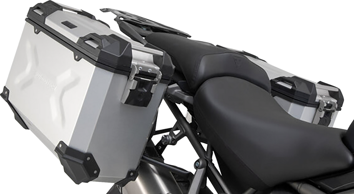 Adventure Luggage System - Silver - Triumph Tiger 1200 \'12-\'21 2012 - 2021