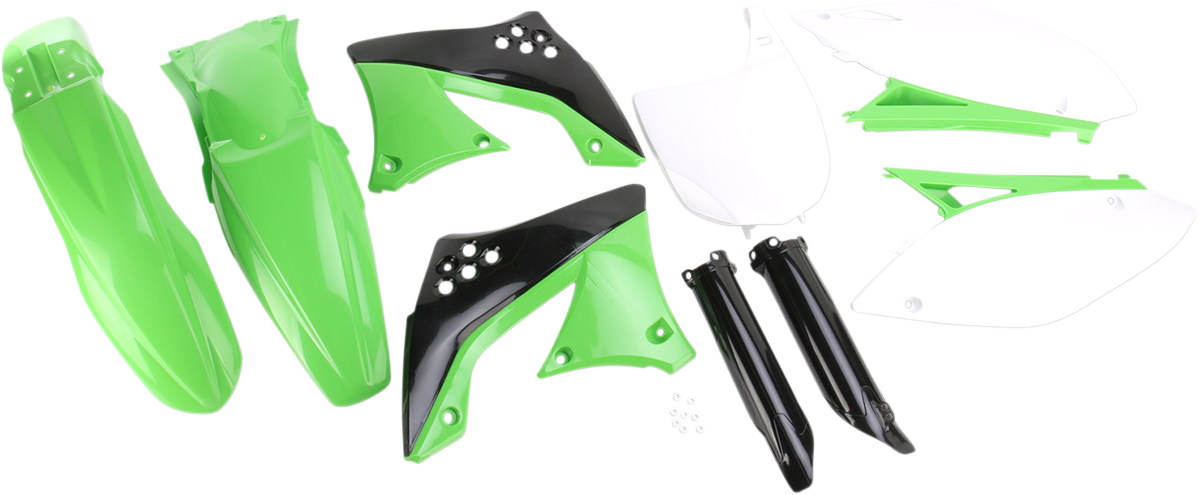 Full Replacement Body Kit - OEM Green/Black/White 2009 - 2011