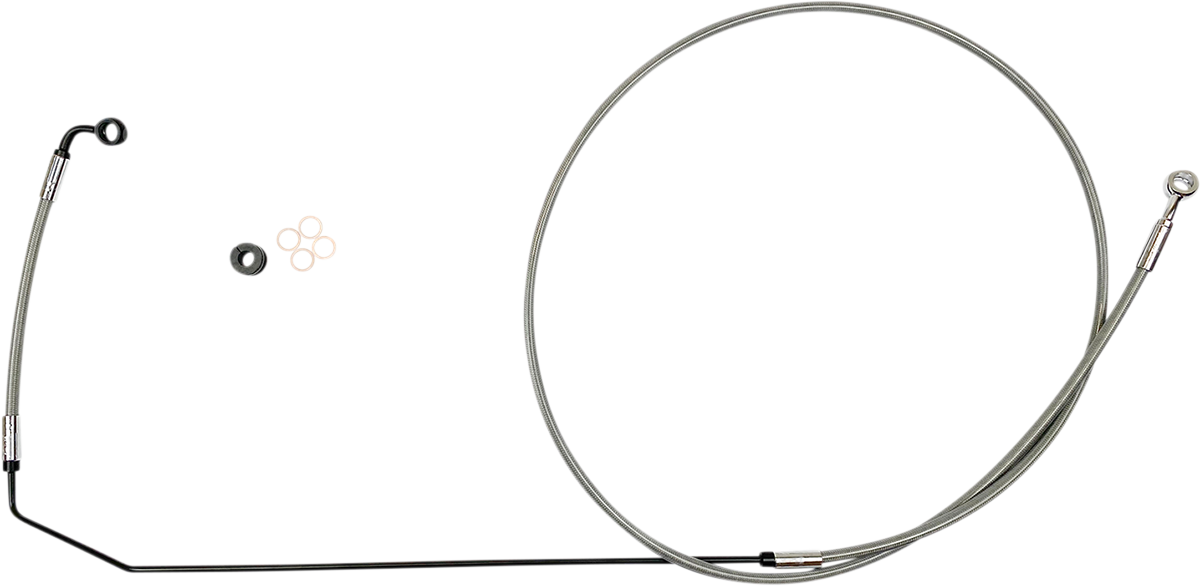 Brake Line - Stainless Steel/Chrome - Indian 2015 - 2023