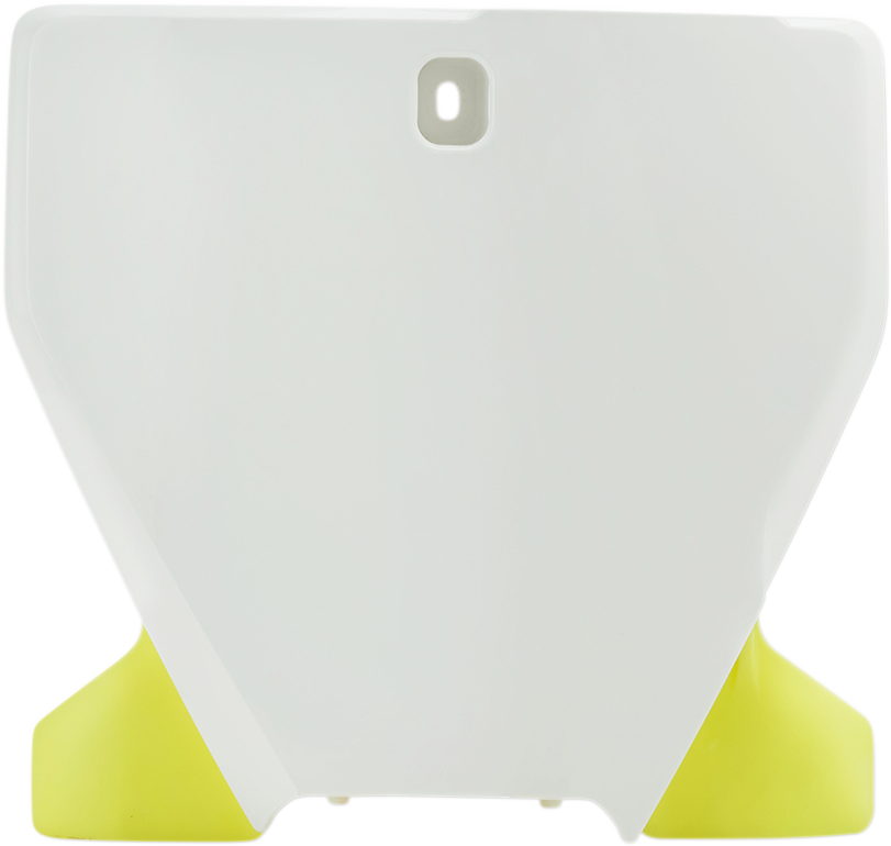 Front Number Plate - White/Yellow 2019 - 2022