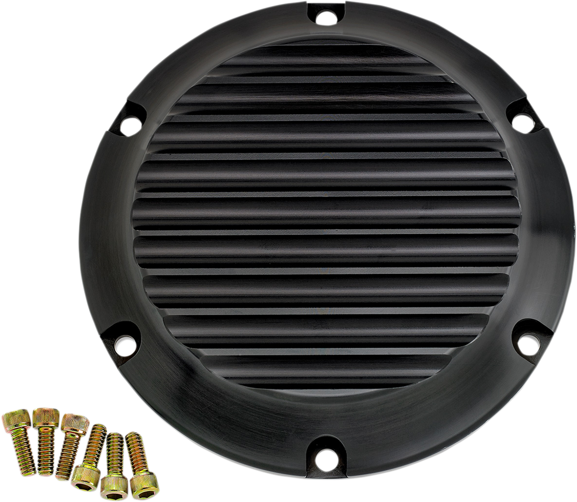 Derby Cover - Black - Finned - XL 2004 - 2022