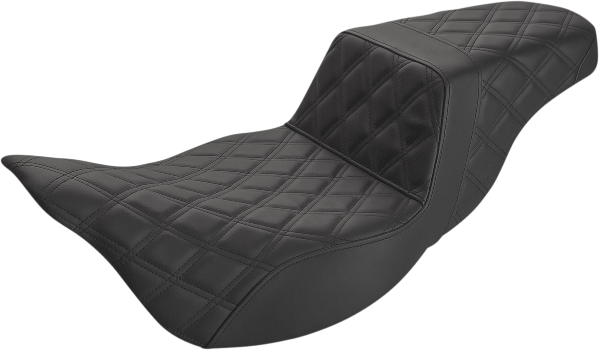 Step-Up Seat - Extended Reach - Full Lattice Stitch - Black - FL \'08-\'23 2008 - 2023