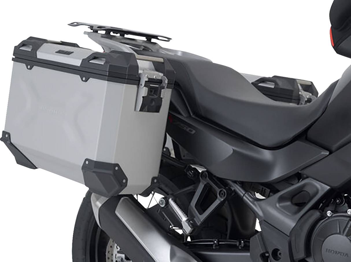 TRAX ADV Aluminum Case System - Silver - Honda XL750R Transalp \'24 2024 - 2024
