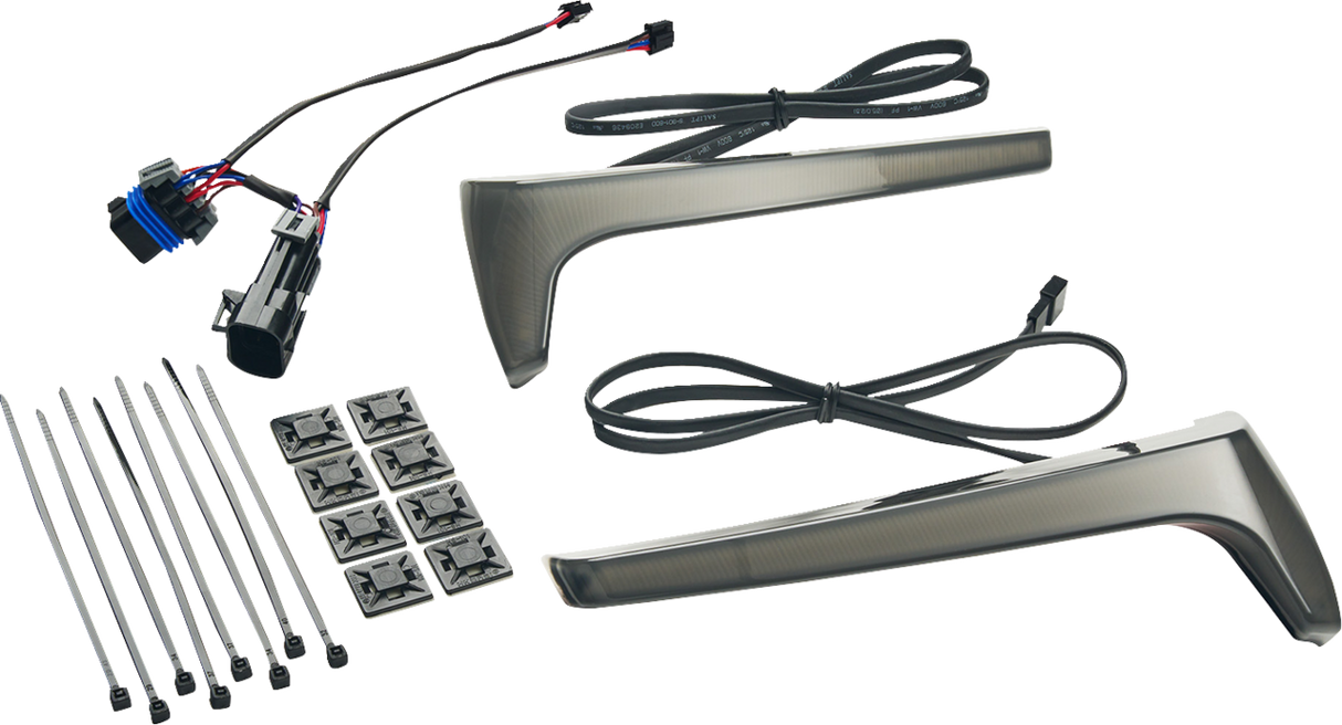 Saddlebag Lights - Smoke Lens - Red Turn Signal - Indian 2020 - 2024