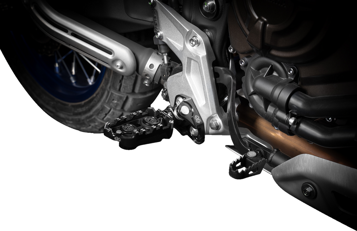 Tech-X Enduro Footpeg - Driver - Black 2021 - 2024