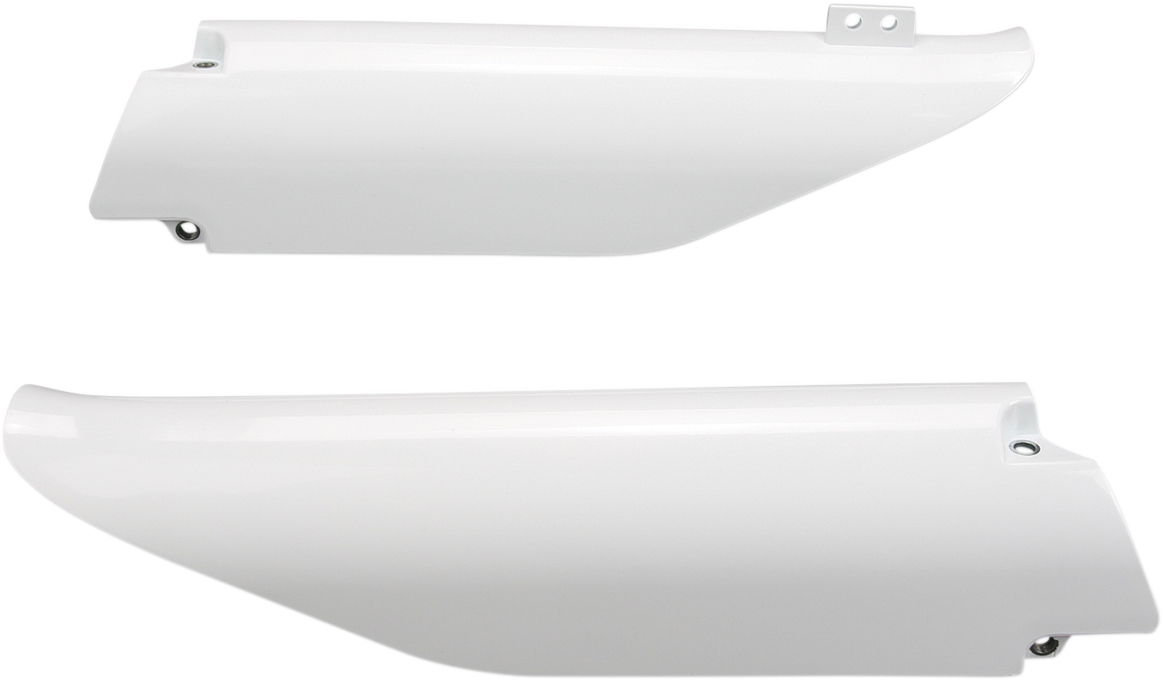 Lower Fork Covers - White 2007 - 2018