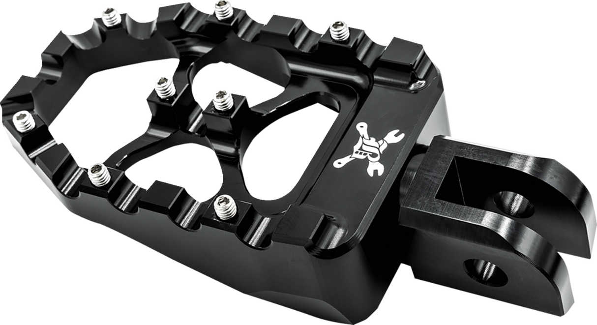 MX Evolution Driver Pegs - Black - Softail 2018 - 2024