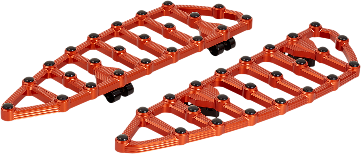 MX Driver Floorboards - Orange 2018 - 2020