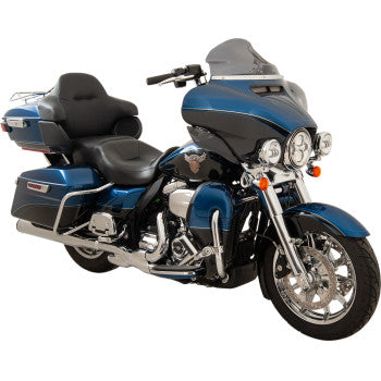 KLOCK WERKS 2310-0477 Windshield Flare™ Windshield - 8-1/2" - Dark - Smoke - '14-'22 FLHT