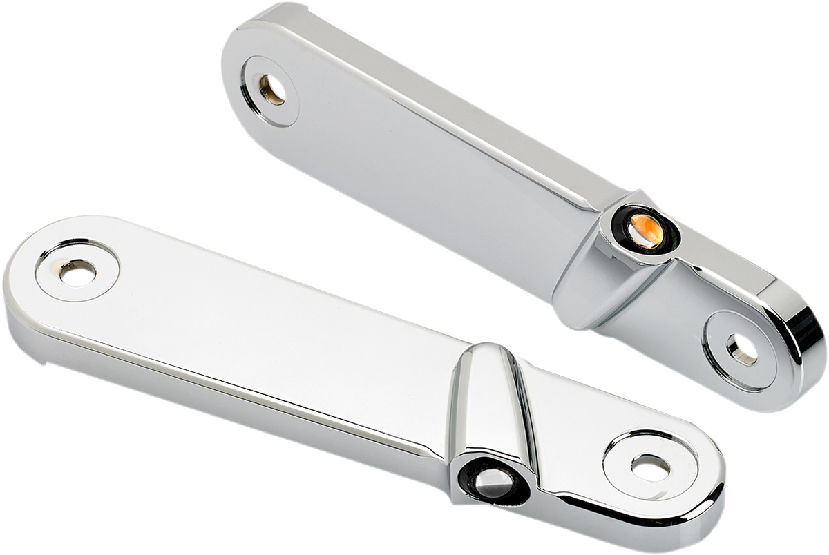 Streamliner Turn Signals - Smooth - Chrome 2014 - 2020