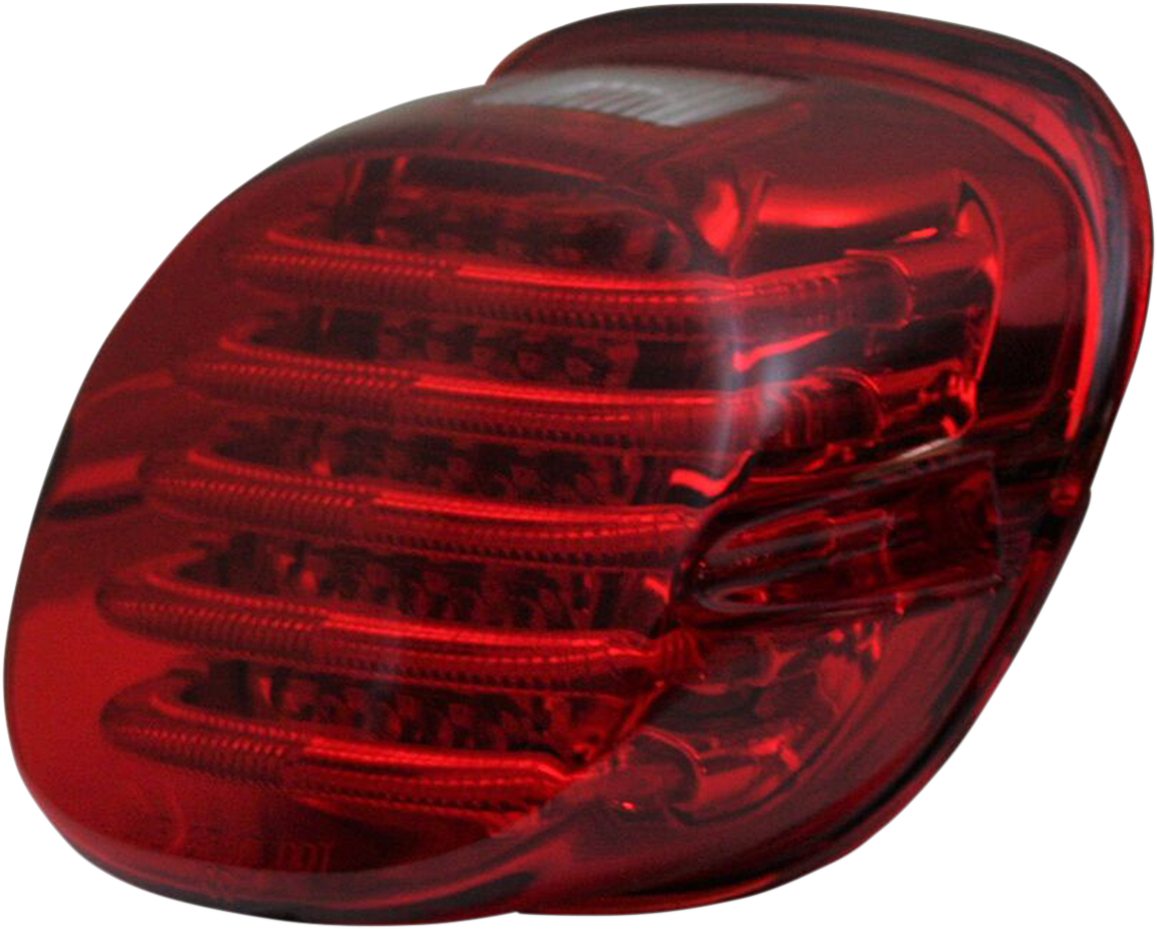 Taillight - with License Plate Illumination Window - Red 1999 - 2024