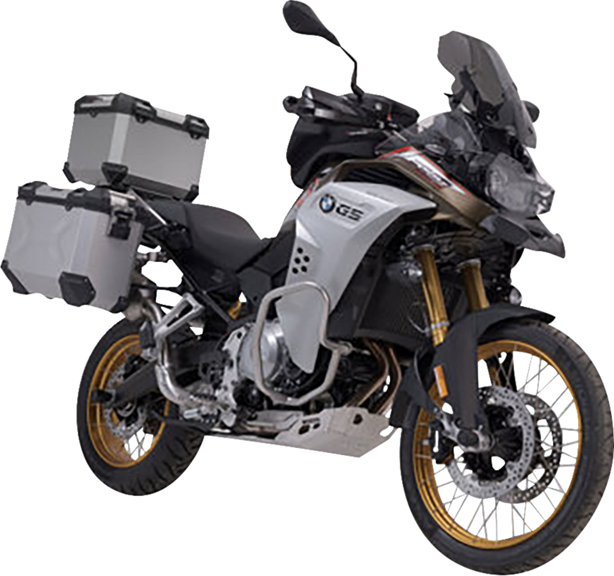 Adventure Luggage System - Silver - BMW F850 GS Adventure \'20-\'23 2020 - 2023