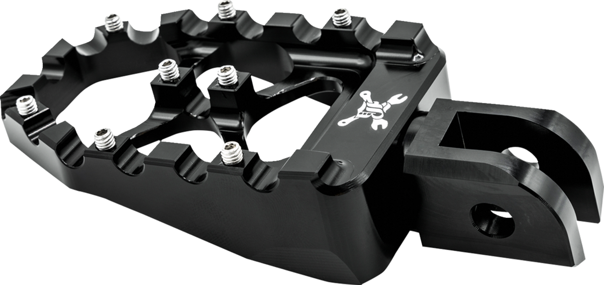 MX Evolution Driver Pegs - Black - Softail 2018 - 2024