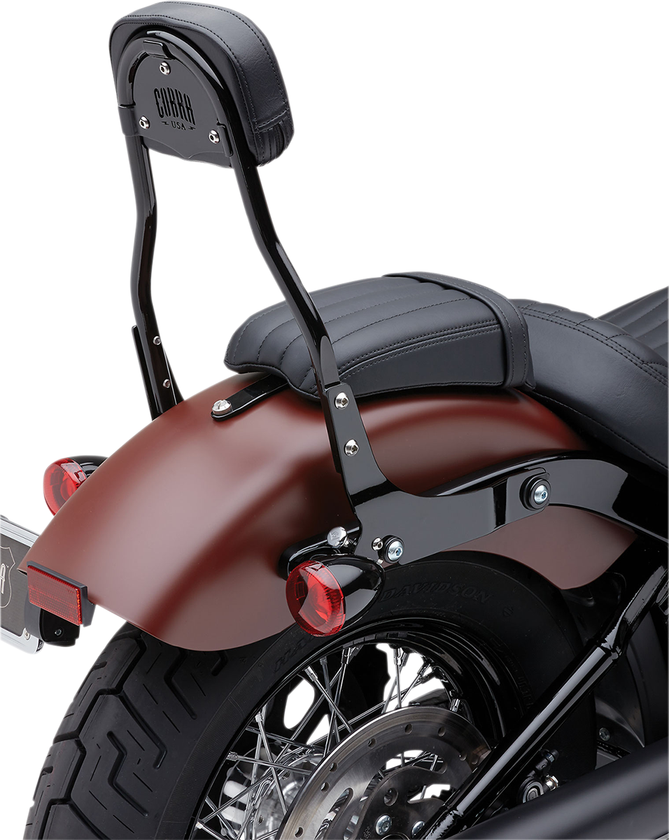 Backrest Kit - 14\" - Black - Softail 2018 - 2019