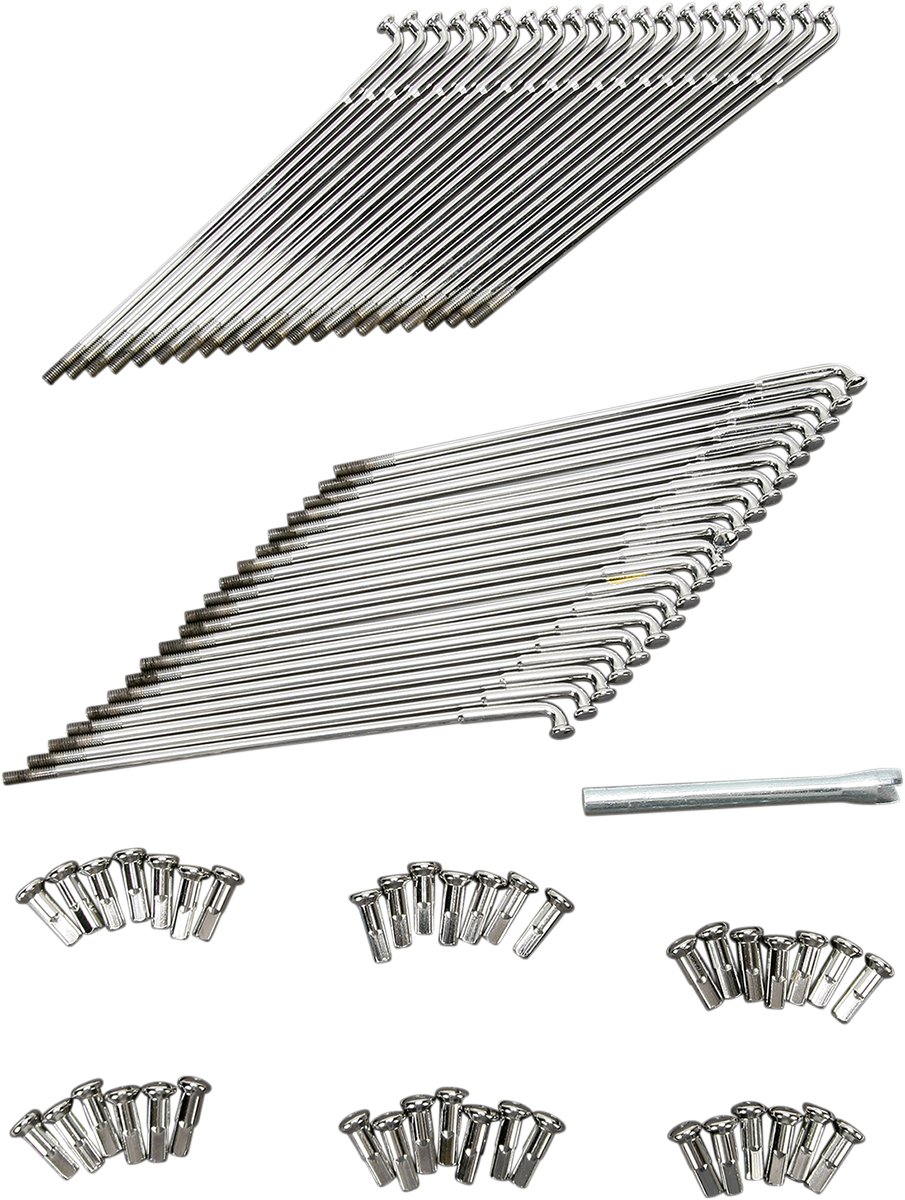 Spoke Set - Front - Chrome - 8-1/4\" 1973 - 2017