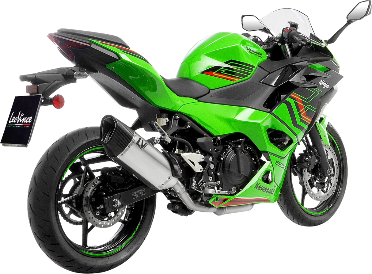 LV-14 Slip-On Muffler - Titanium - Yamaha Tenere 700 2021 - 2024