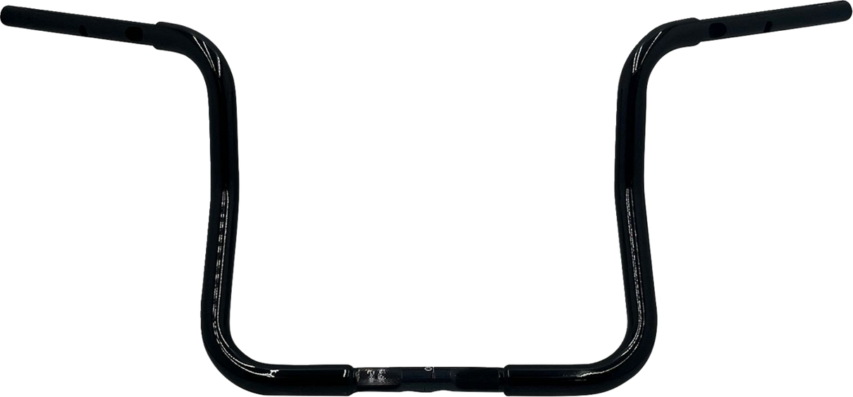 1-1/4\" EZ Install Round Top Handlebar - Reduced Reach - 13\" - Black 2023 - 2024