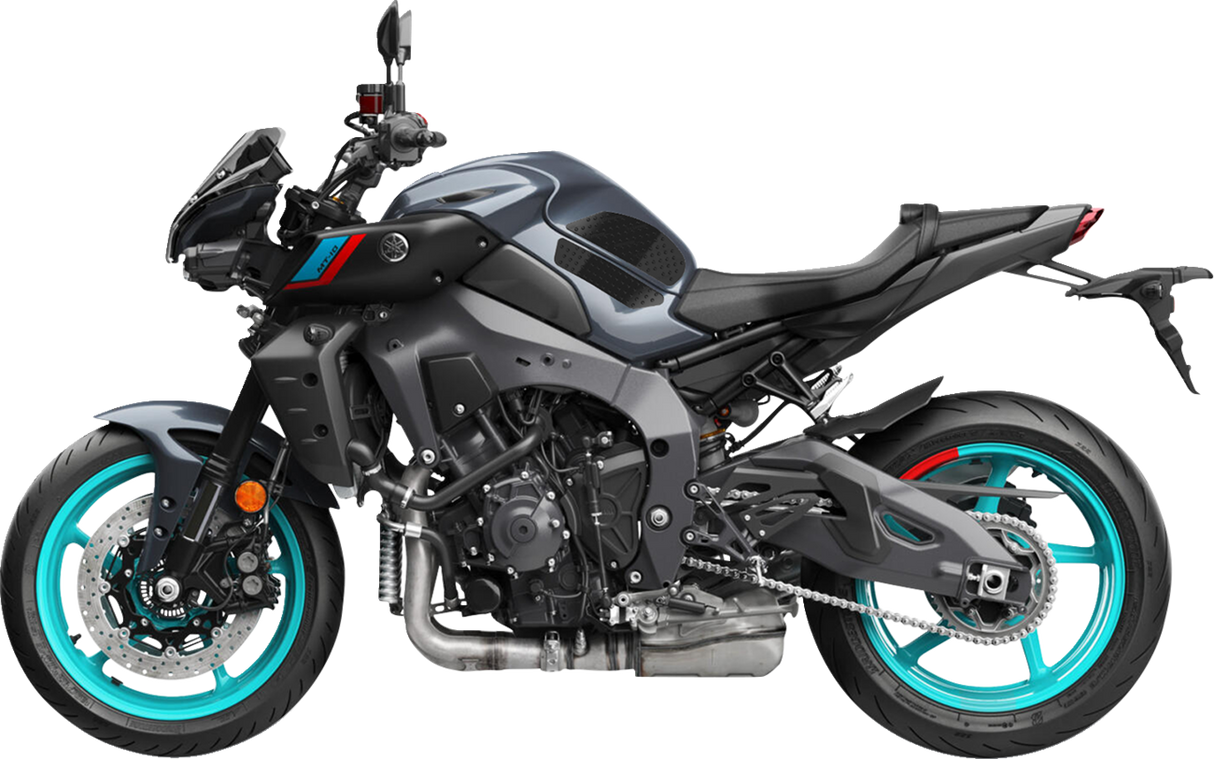 Traction Pad Tank Grips - Volcano - Black - MT-10 2022 - 2025